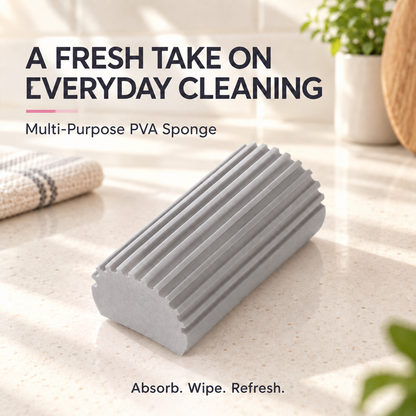 Multi-Purpose Cleaning Sponge – Soft & Reusable