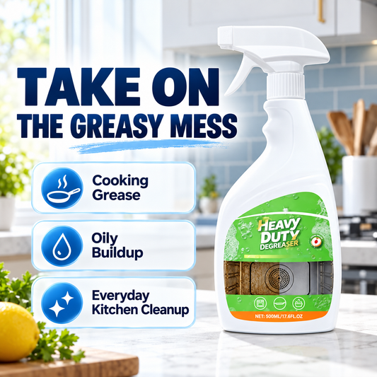 Kitchen Degreaser Spray – Tackles Grease & Grime